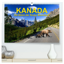 KANADA - Die Bären der Rocky Mountains (hochwertiger Premium Wandkalender 2024 DIN A2 quer), Kunstdruck in Hochglanz