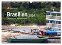 Brasilien 2024 Leben am Amazonas (Wandkalender 2024 DIN A3 quer), CALVENDO Monatskalender