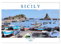 Sicily The Different Italy (Wall Calendar 2024 DIN A4 landscape), CALVENDO 12 Month Wall Calendar