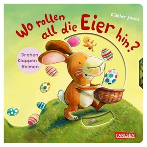 Jakobs, Günther. Wo rollen all die Eier hin? - Osterspaß mit Drehscheiben und Klappen. Carlsen Verlag GmbH, 2025.