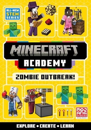 Mojang AB / Tom Bolton. Minecraft Academy Zombie Outbreak. HarperCollins Publishers, 2026.