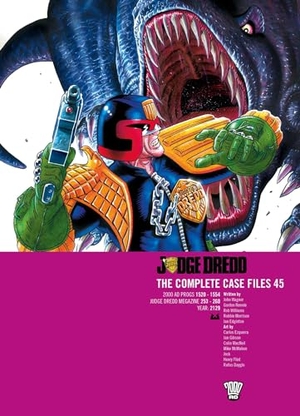 Grant, Alan / Rennie, Gordon et al. Judge Dredd: The Complete Case Files 45. Rebellion Publishing Ltd., 2024.