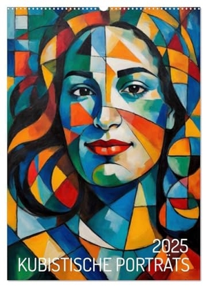 Braun, Werner. Kubistische Porträts (Wandkalender 2025 DIN A2 hoch), CALVENDO Monatskalender - Die Frau in der Kunst der Moderne. Calvendo, 2024.