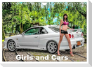 Girls and Cars (Wall Calendar 2025 DIN A4 landscape), CALVENDO 12 Month Wall Calendar