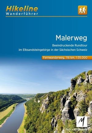 Esterbauer Verlag (Hrsg.). Wanderführer Malerweg - Beeindruckende Rundtour im Elbsandsteingebirge in der Sächsischen Schweiz, 116 km, 1:35.000, GPS-Tracks Download, LiveUpdate. Esterbauer GmbH, 2020.