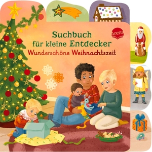 Teichmann, Meike. Suchbuch für kleine Entdecker. Wunderschöne Weihnachtszeit - Erster Suchspaß und Bildwörterbuch Weihnachten ab 18 Monaten. Selbstständige Beschäftigung. Kleinkind. Geschenk. Arena Verlag GmbH, 2026.