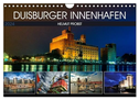 Duisburger Innenhafen (Wandkalender 2024 DIN A4 quer), CALVENDO Monatskalender