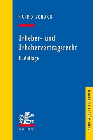 Schack, Haimo. Urheber- und Urhebervertragsrecht. Mohr Siebeck GmbH & Co. K, 2025.