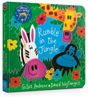 Andreae, Giles. Rumble in the Jungle Board Book. Hodder Paperbacks, 2017.