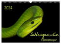 Schlangen und Co. - Faszination pur (Wandkalender 2024 DIN A3 quer), CALVENDO Monatskalender