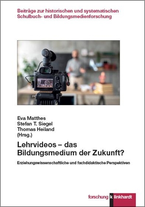 Matthes, Eva / Stefan T. Siegel et al (Hrsg.). Lehrvideos - das Bildungsmedium der Zukunft? - Erziehungswissenschaftliche und fachdidaktische Perspektiven. Klinkhardt, Julius, 2021.