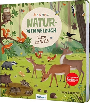 Schumann, Sibylle. Mein erstes Natur-Wimmelbuch: Tiere im Wald - Mit Suchaufgaben & kurzer Geschichte. Esslinger Verlag, 2022.