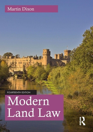 Dixon, Martin. Modern Land Law. Taylor & Francis Ltd (Sales), 2025.