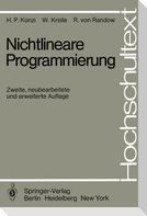 Nichtlineare Programmierung