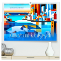 Kunterbunt kubistisch (hochwertiger Premium Wandkalender 2024 DIN A2 quer), Kunstdruck in Hochglanz