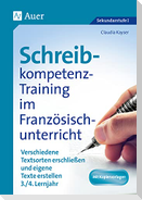 Schreibkompetenz-Training im Französischunterricht