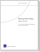 Retaining F-22a Tooling: Options and Costs