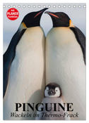 Pinguine. Wackeln im Thermo-Frack (Tischkalender 2024 DIN A5 hoch), CALVENDO Monatskalender