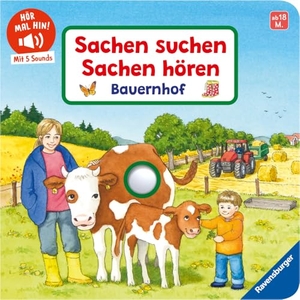 Nahrgang, Frauke. Hör mal hin - Sachen suchen, Sachen hören: Bauernhof. Ravensburger Verlag, 2025.