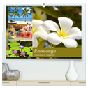 Rarotonga - Trauminsel im Südpazifik. (hochwertiger Premium Wandkalender 2025 DIN A2 quer), Kunstdruck in Hochglanz