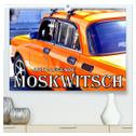 AUTO-LEGENDE MOSKWITSCH (hochwertiger Premium Wandkalender 2025 DIN A2 quer), Kunstdruck in Hochglanz
