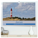 Amrum - stimmungsvolle Nordseebilder (hochwertiger Premium Wandkalender 2025 DIN A2 quer), Kunstdruck in Hochglanz