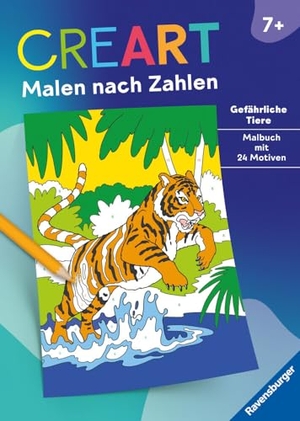CreArt Malen nach Zahlen ab 7: Gefährliche Tiere. Ravensburger Verlag, 2024.