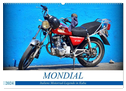 MONDIAL - Italiens Motorrad-Legende in Kuba (Wandkalender 2024 DIN A2 quer), CALVENDO Monatskalender