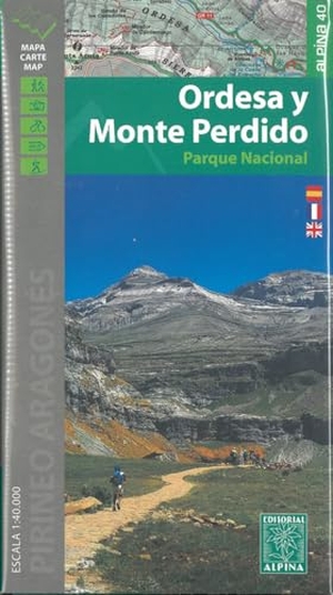 Parc National Ordesa 1:40 000. Alpina Editorial, 2021.
