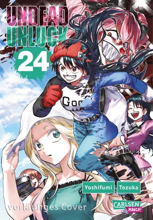 Tozuka, Yoshifumi. Undead Unluck 24 - Actiongeladene Love-Comedy mit einem ungleichen Duo und grandiosen Zeichnungen. Carlsen Verlag GmbH, 2026.