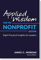 Applied Wisdom for the Nonprofit Sector