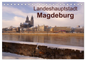 Landeshauptstadt Magdeburg (Tischkalender 2024 DIN A5 quer), CALVENDO Monatskalender