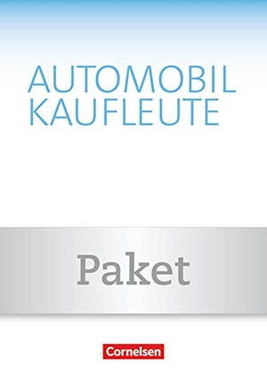 Büsch, Norbert / Kost, Antje et al. Automobilkaufleute Band 3: Lernfelder 9-12 - Fachkunde und Arbeitsbuch - 451292-4 und 451294-8 im Paket. Cornelsen Verlag GmbH, 2019.
