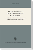 Boston Studies in the Philosophy of Science