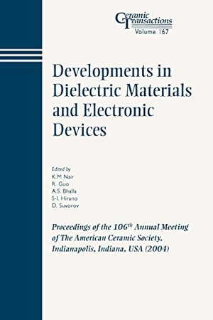 Nair / Bhalla as et al. Develop Dielectric CT V 167. John Wiley & Sons, 2005.