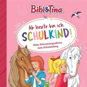 Schwager & Steinlein Verlag. Bibi & Tina: Ab heute bin ich Schulkind! Mein Erinnerungsalbum zum Schulanfang - Eintragbuch für Einschulung und Schulstart. Ankreuzen, ausfüllen und Fotos einkleben. Schwager und Steinlein, 2024.