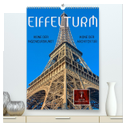 Eiffelturm - Ikone der Architektur, Ikone der Ingenieurskunst (hochwertiger Premium Wandkalender 2024 DIN A2 hoch), Kunstdruck in Hochglanz