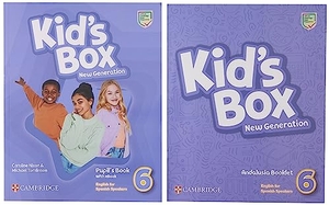 Nixon, Caroline / Michael Tomlinson. Kid's Box New Generation Level 6 Pupil's Pack Andalusia Edition English for Spanish Speakers. Cambridge University Press & Assessment, 2026.