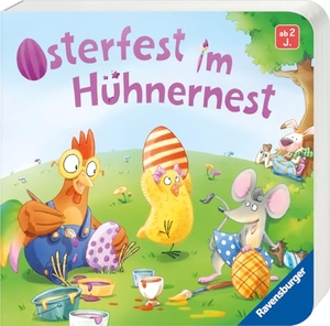 Höck, Maria. Osterfest im Hühnernest. Ravensburger Verlag, 2025.