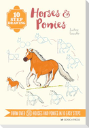 10 Step Drawing: Horses & Ponies