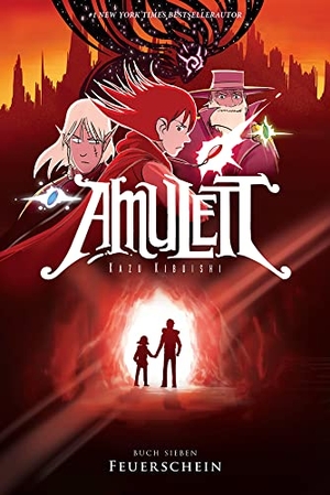 Kibuishi, Kazu. Amulett #7 - Feuerschein. Adrian Wimmelbuchverlag, 2021.
