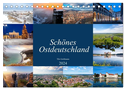 Schönes Ostdeutschland (Tischkalender 2024 DIN A5 quer), CALVENDO Monatskalender