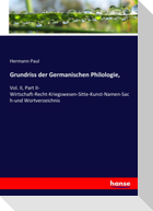 Grundriss der Germanischen Philologie,