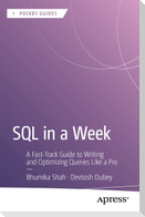 SQL in a Week