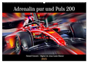 Adrenalin pur und Puls 200 (Wandkalender 2025 DIN A2 quer), CALVENDO Monatskalender