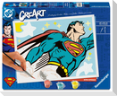 CreArt, Malen nach Zahlen Adults Trend DC Comics - Retro Superman