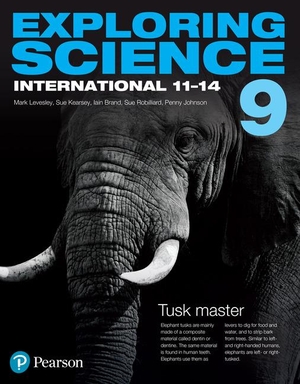 Levesley, Mark. Exploring Science International Year 9 Student Book. Pearson Education Ltd, 2019.