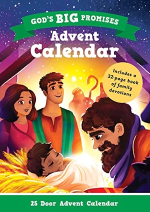 Laferton, Carl. God's Big Promises: Advent Calendar and Family Devotions - 25 Door Advent Calendar. Good Book Co, 2023.