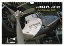 Junkers Ju-52 Rundflug über Berlin (Wandkalender 2024 DIN A4 quer), CALVENDO Monatskalender