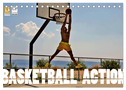 Basketball Action (Tischkalender 2024 DIN A5 quer), CALVENDO Monatskalender